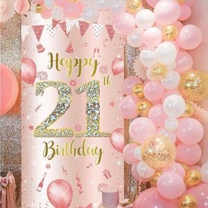 21st birthday decorations